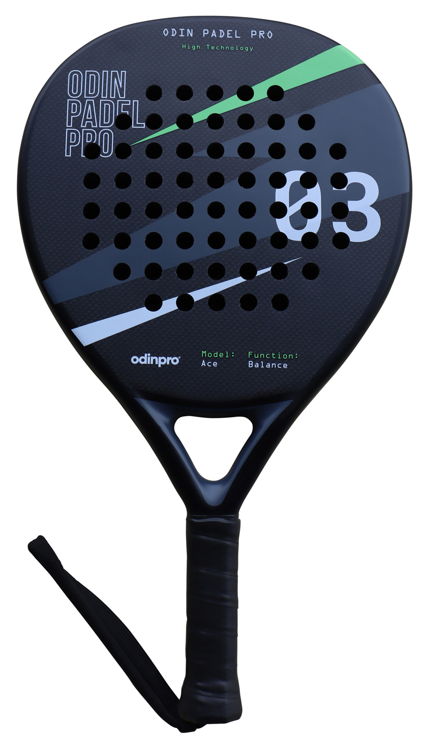 Odin Padel Ace Balance 3K Racket – Din vej til sejr!