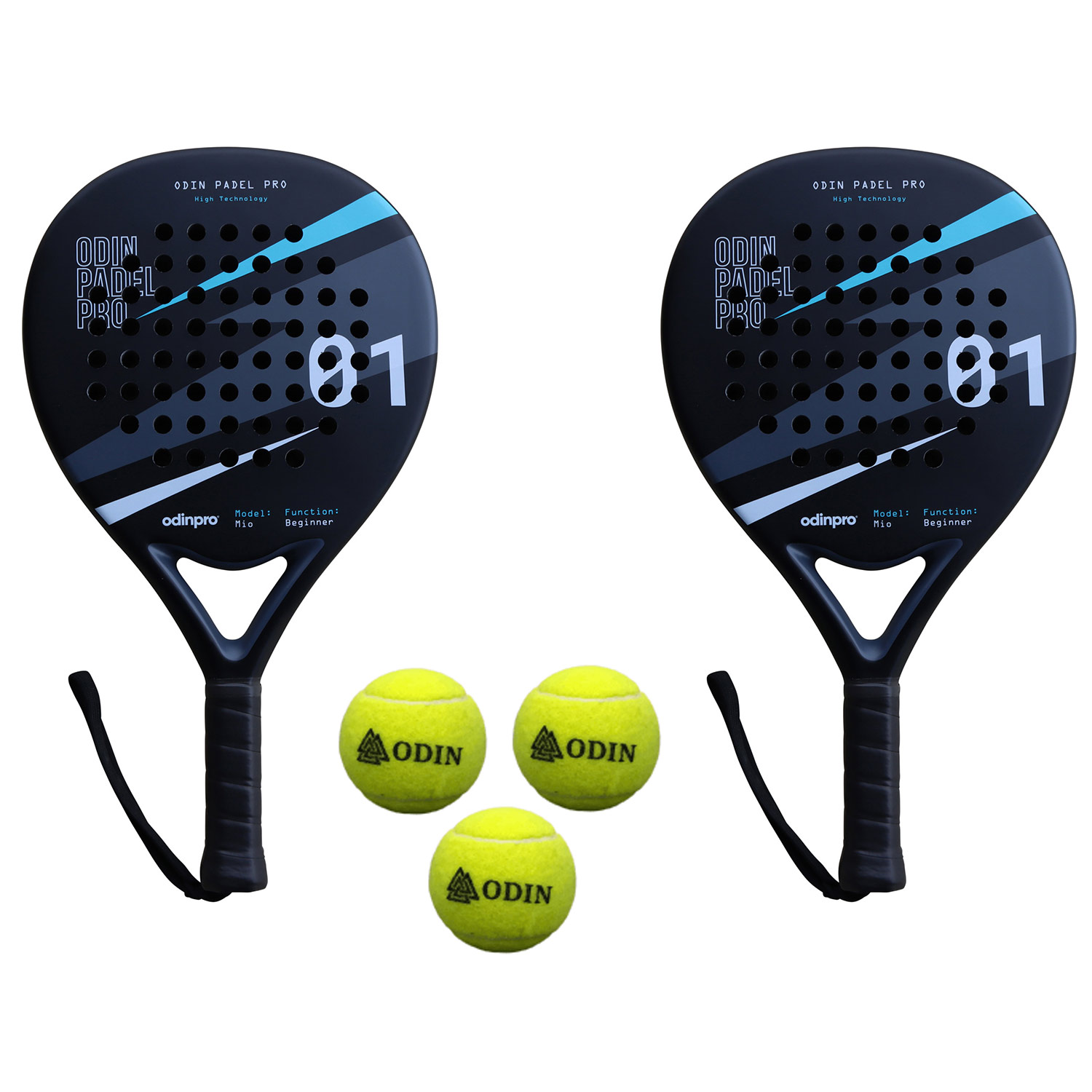 Odin Padel Begyndersæt med 3 Bolde – Fantastisk Tilbud!