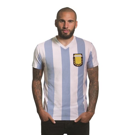 Argentina 1982 V Neck T Shirt    In Stock L