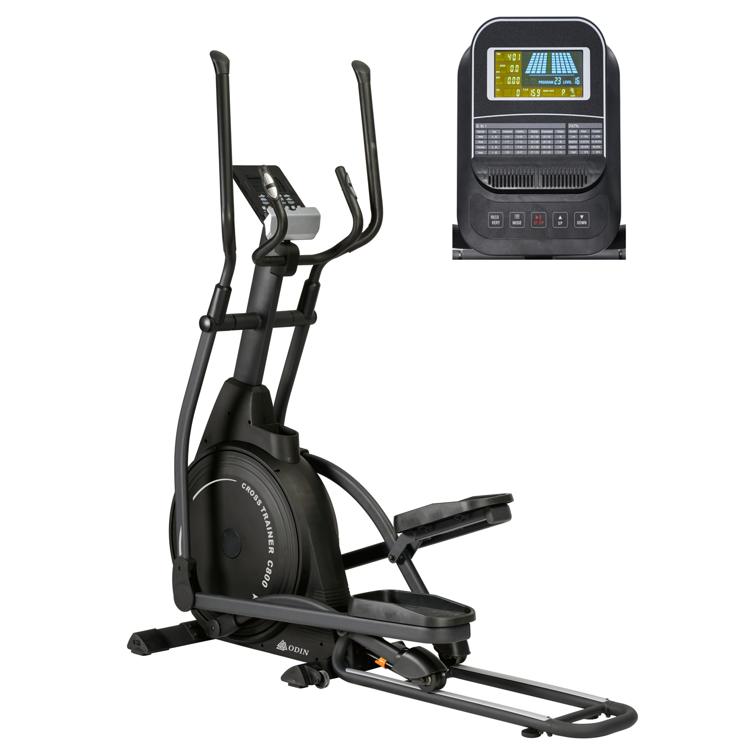 Odin C800 Foldbar Crosstrainer – Effektiv Træning Hjemme!