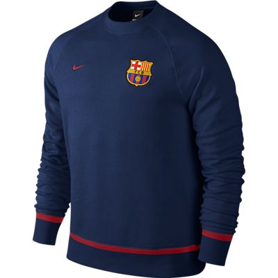 Fc Barcelona Sweat Shirt L S 2015 16 S