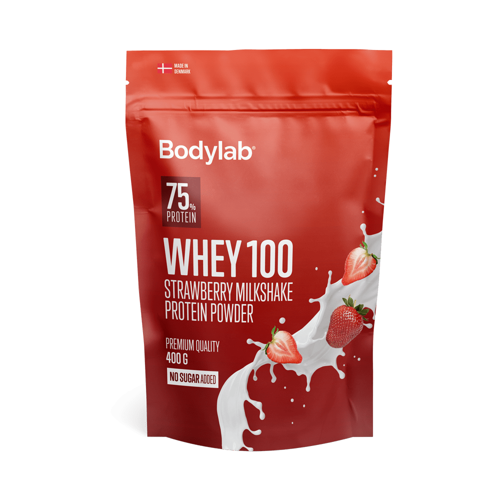 Bodylab Whey 100 Proteinpulver Strawberry Milkshake  2 4kg