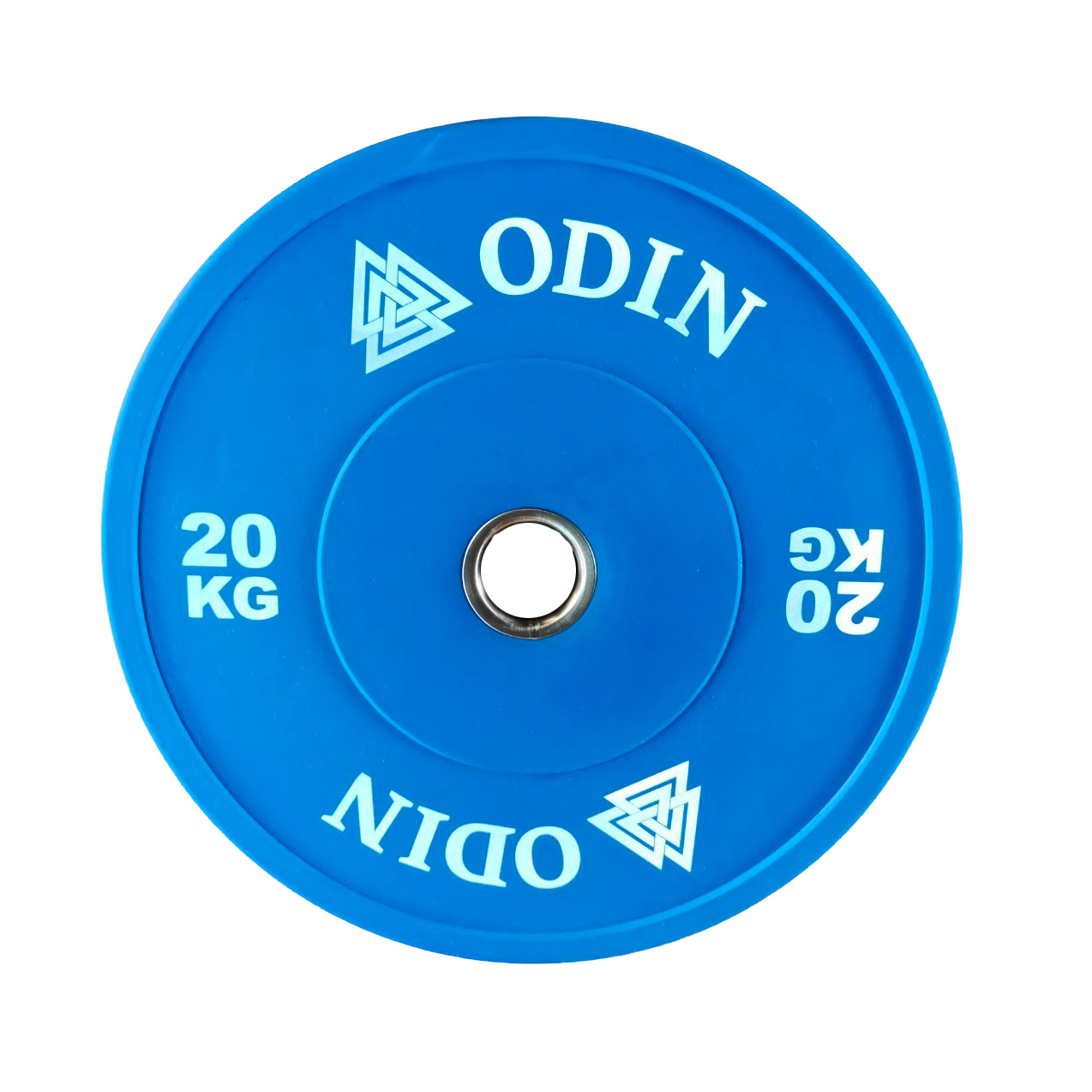 Odin Olympic Farvet Bumper Vægtskive 20kg  1 Stk
