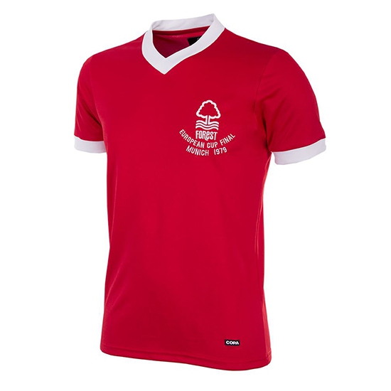 Nott Forest 1979 European Cup Final Retro Shirt Small