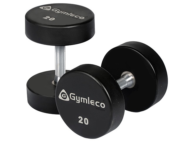 Gymleco 836 Gummihåndvægt 15 kg - Træningstilbud!