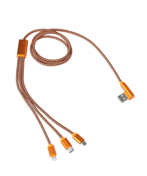 Nordic Heat 3 I 1 Usb Ladekabel