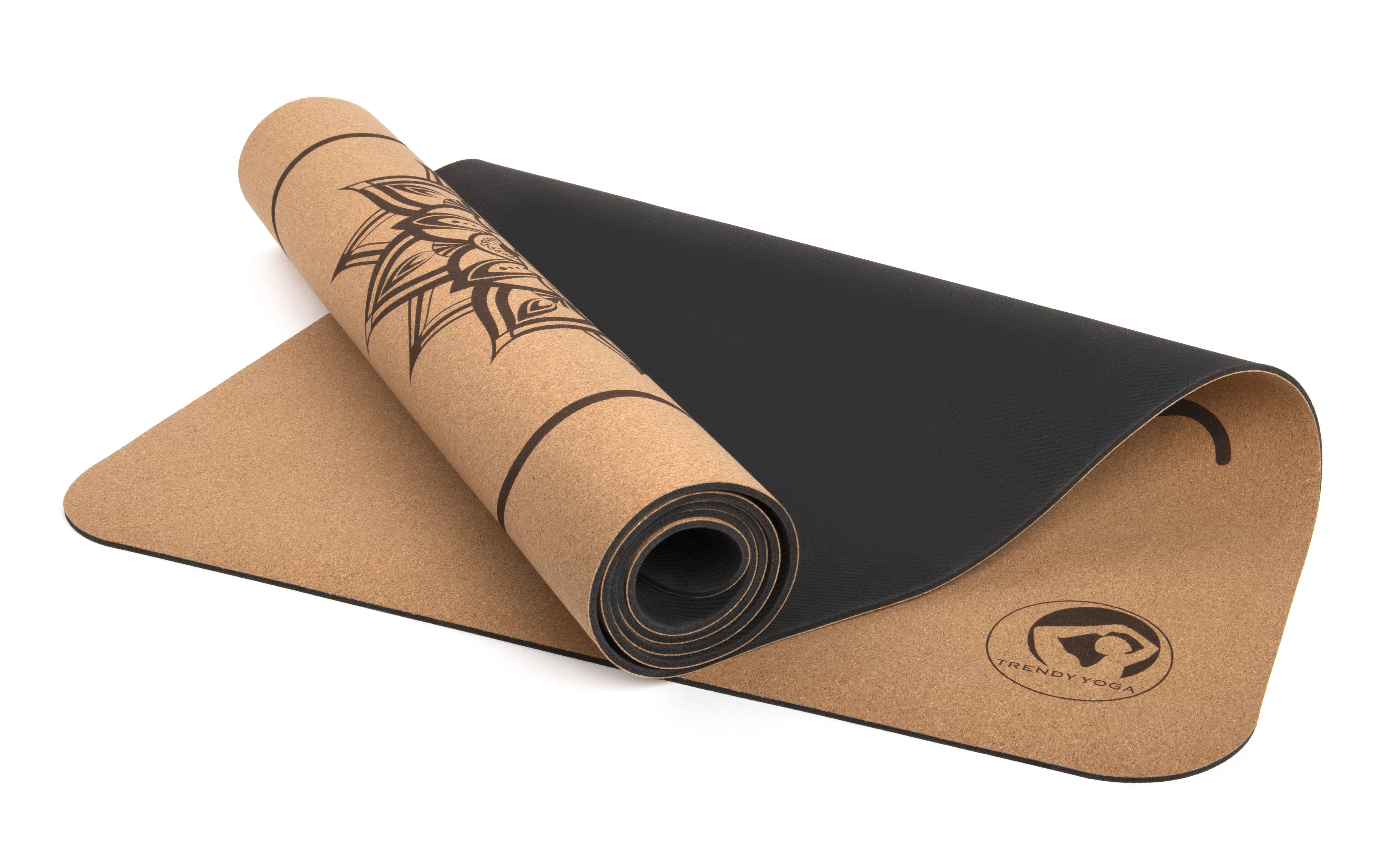 Trendy    Yogamat Cork Cortica Rubber   Gummi