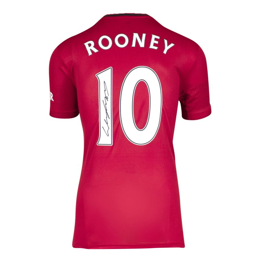 Wayne Rooney Autograferet Manchester United Trøje  2019 20