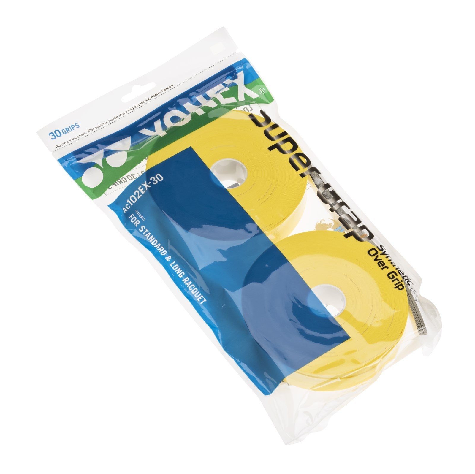 Yonex Wet Super Grap  30 Pak  Yellow
