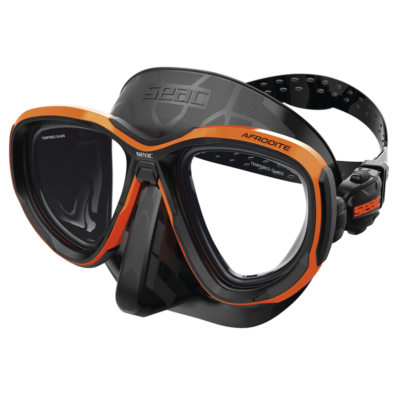 Seac Afrodite Dykkermaske S Bl Orange