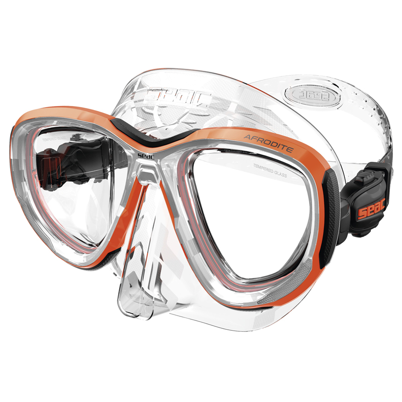 Seac Afrodite Dykkermaske S Kl Orange