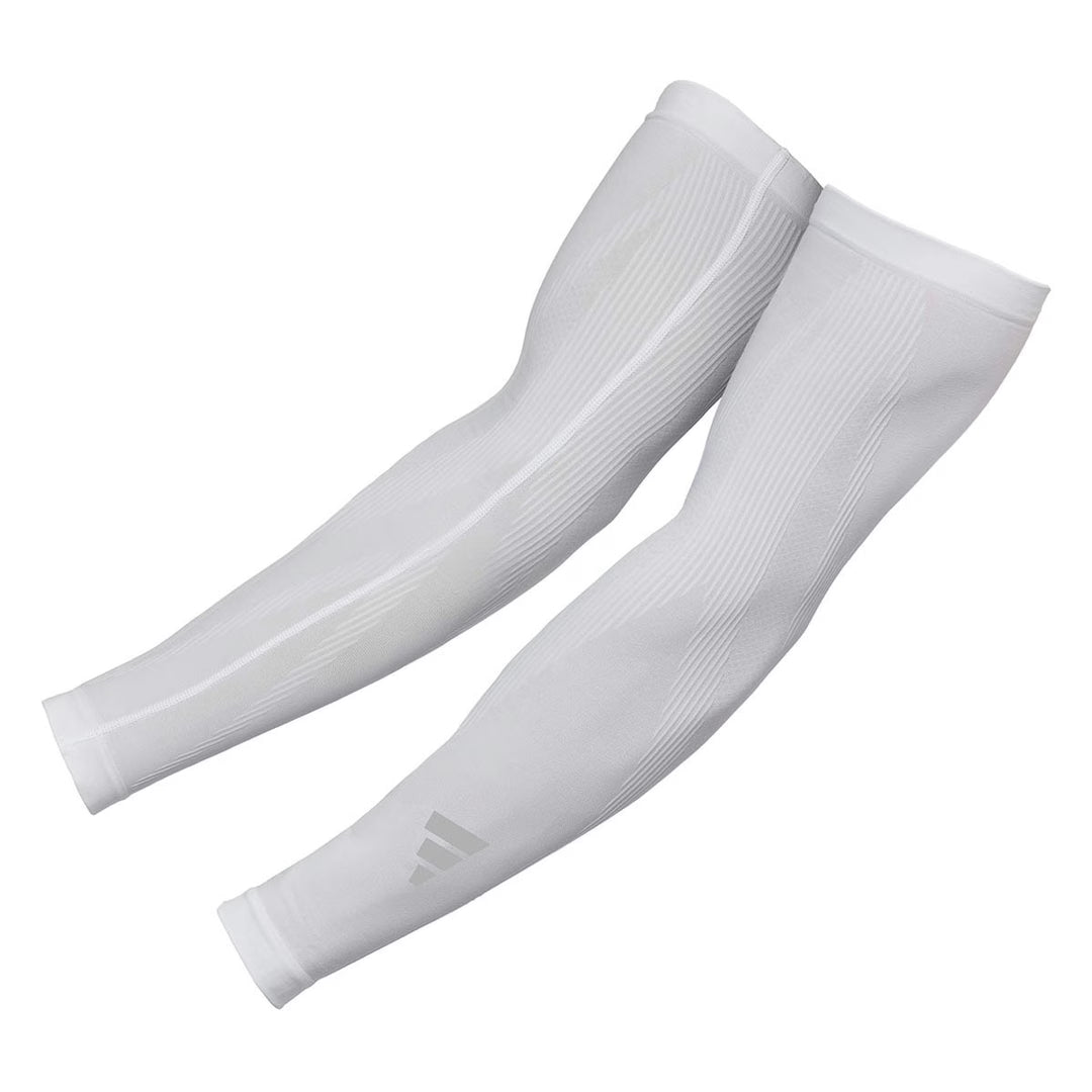 Adidas Compression Arm Sleeves  2 Pak  Hvid    S M