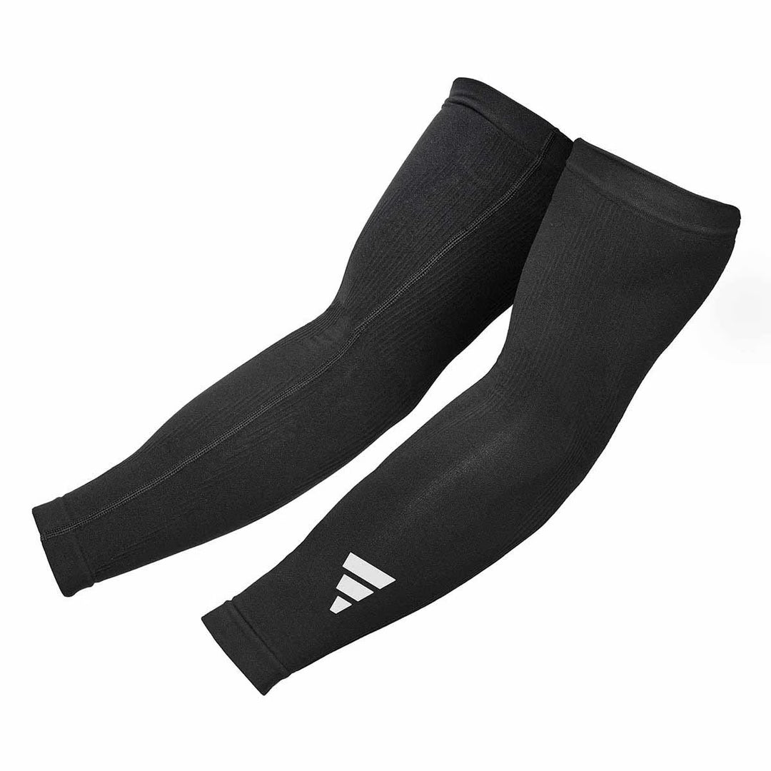 Adidas Compression Arm Sleeves  2 Pak  Sort    S M