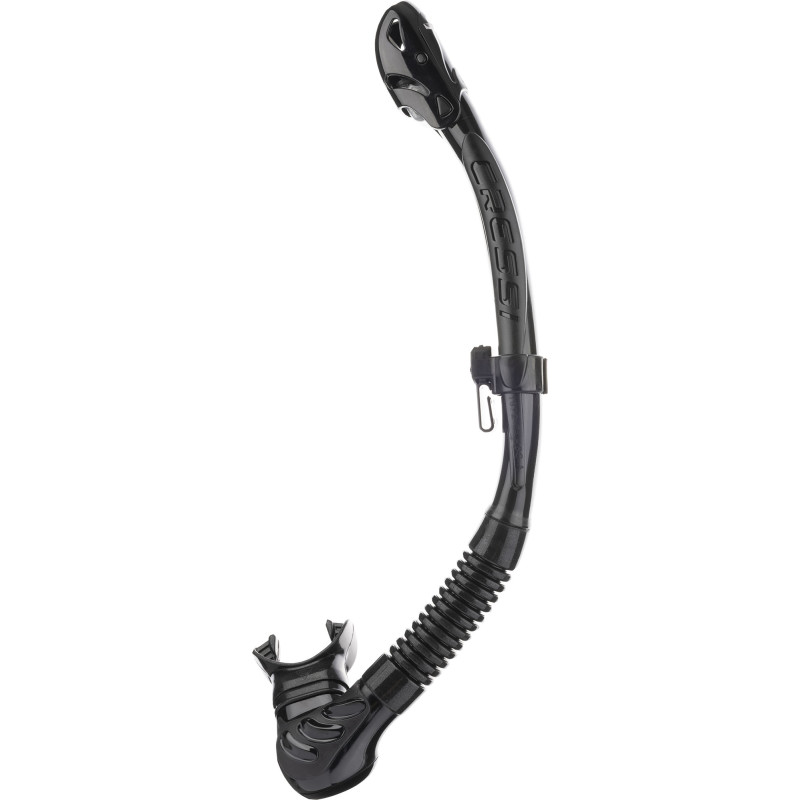 Cressi Alpha Ultra Dry Snorkel Sort   Sort   Sort
