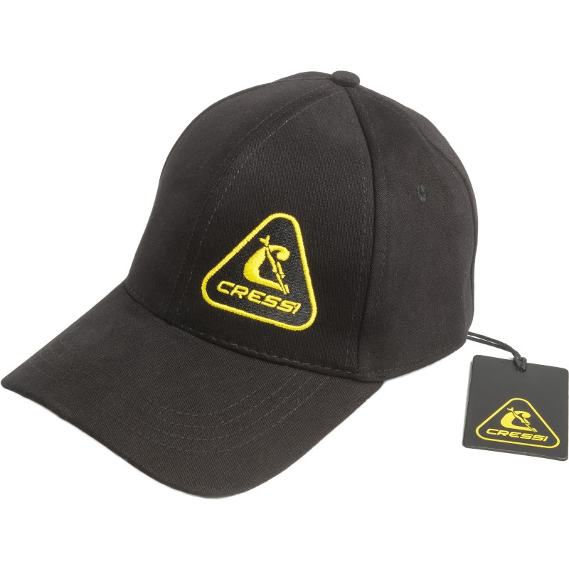 Cressi Cressi 1946 Baseball Cap Sort Gul