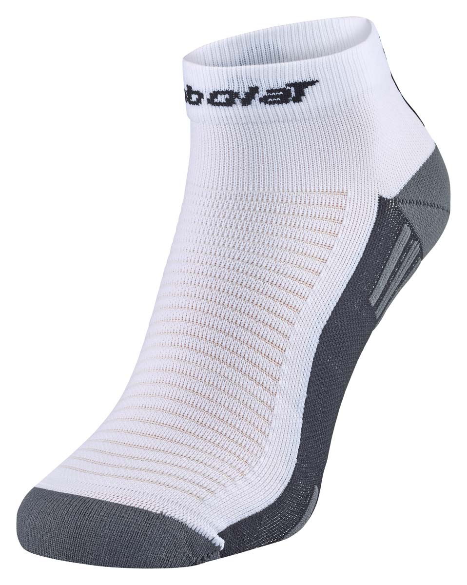Babolat Padel Quarter Strømper  White Black    35 38