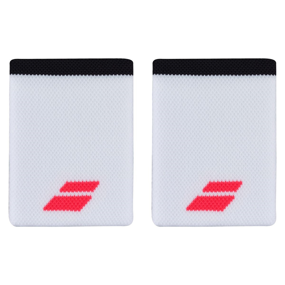 Babolat Logo Jumbo Wristbands  2 Pak  Hvid Rød