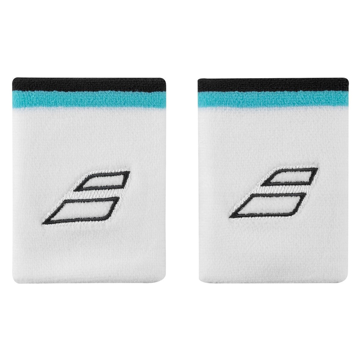 Babolat Terry Jumbo Wristbands  2 Pak  Hvid Blå