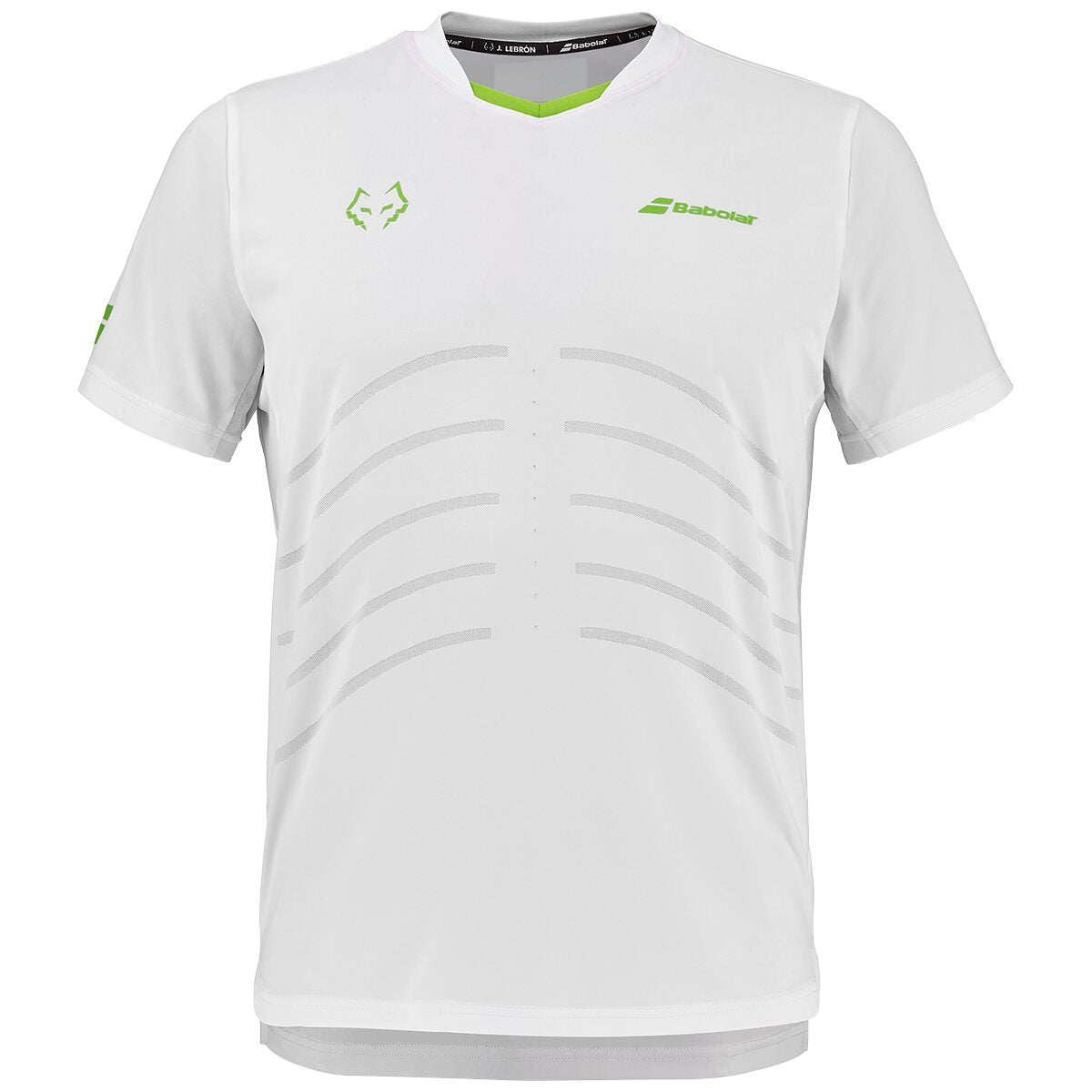 Babolat Replica Juan Lebron T Shirt  White White    S