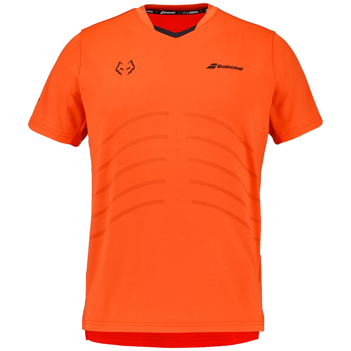 Babolat Replica Juan Lebron T Shirt  Red Orange    S