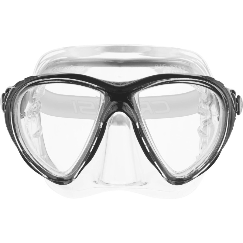 Cressi Big Eyes Evolution Crystal Maske Crystal   Sort