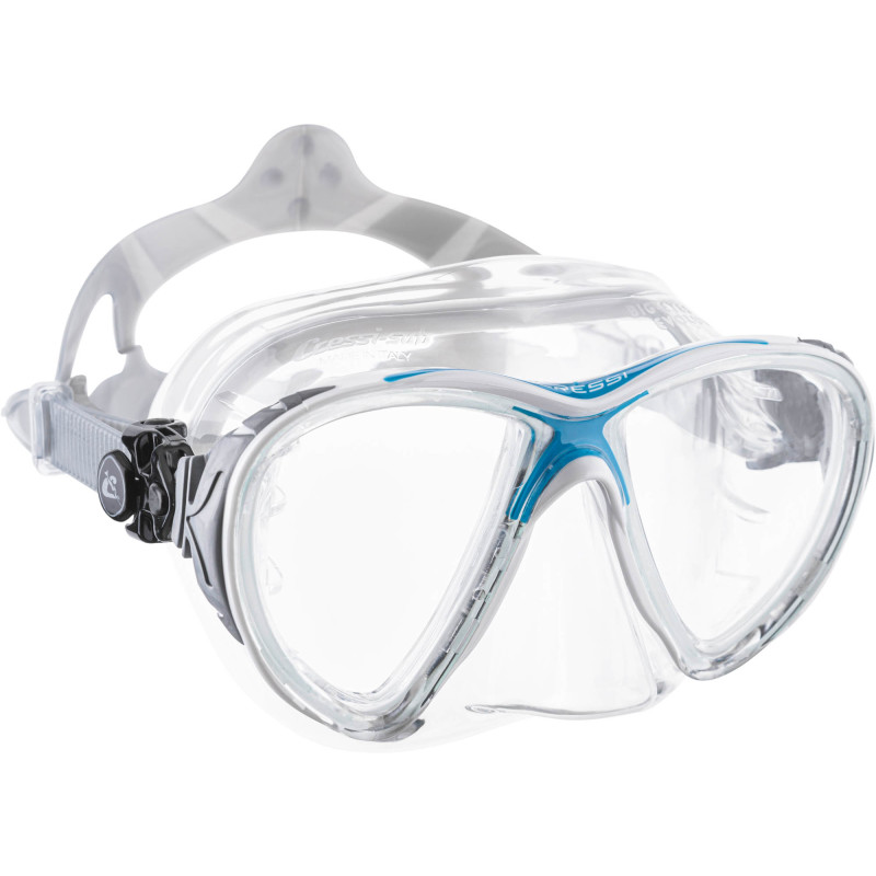 Cressi Big Eyes Evolution Crystal Maske Crystal   Blå