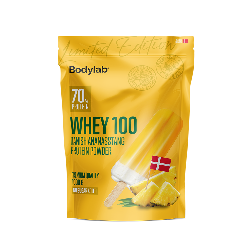 Whey 100  1 Kg    Danish Ananasstang