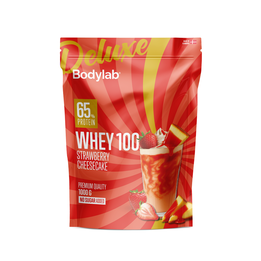 Whey 100 Deluxe  1 Kg    Strawberry Cheesecake