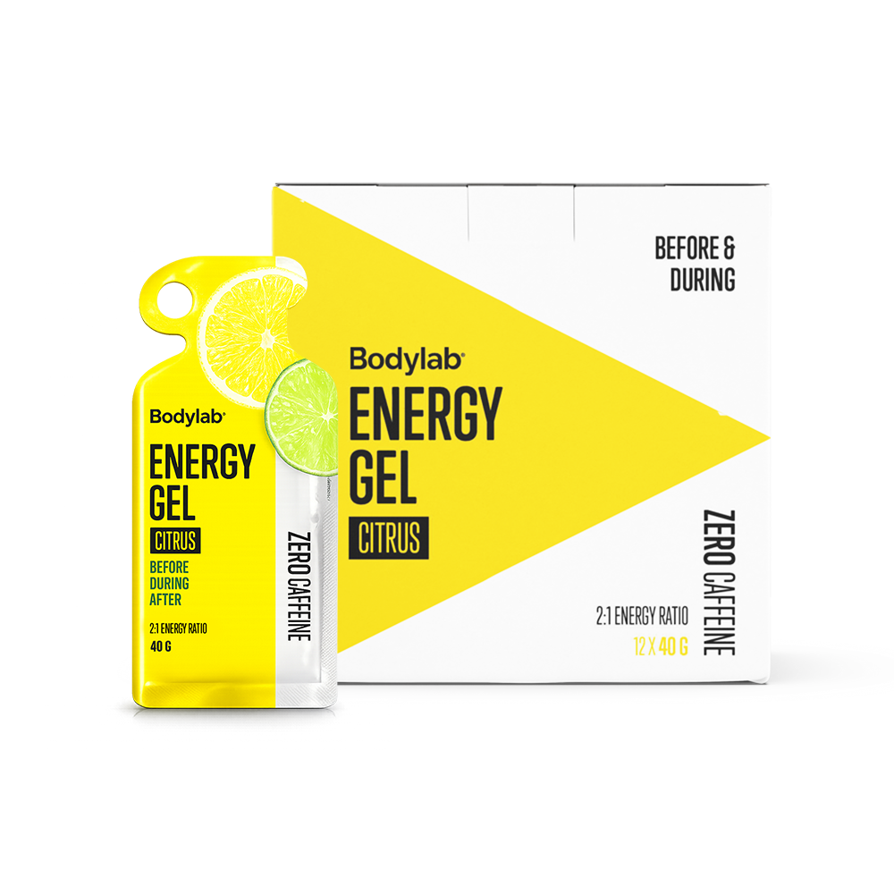 Energy Gel  12 X 40 G    Citrus  Zero Caffeine