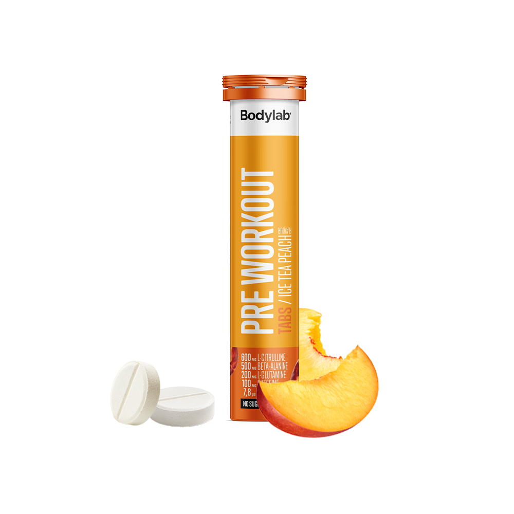 Pre Workout Tabs  20 Stk    Ice Tea Peach
