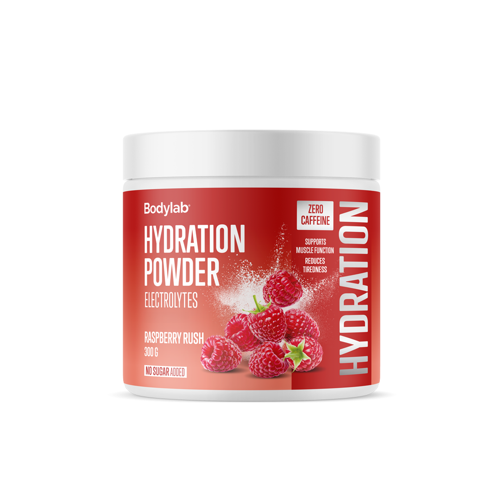 Hydration Powder  300 G    Raspberry Rush  Zero Caffeine