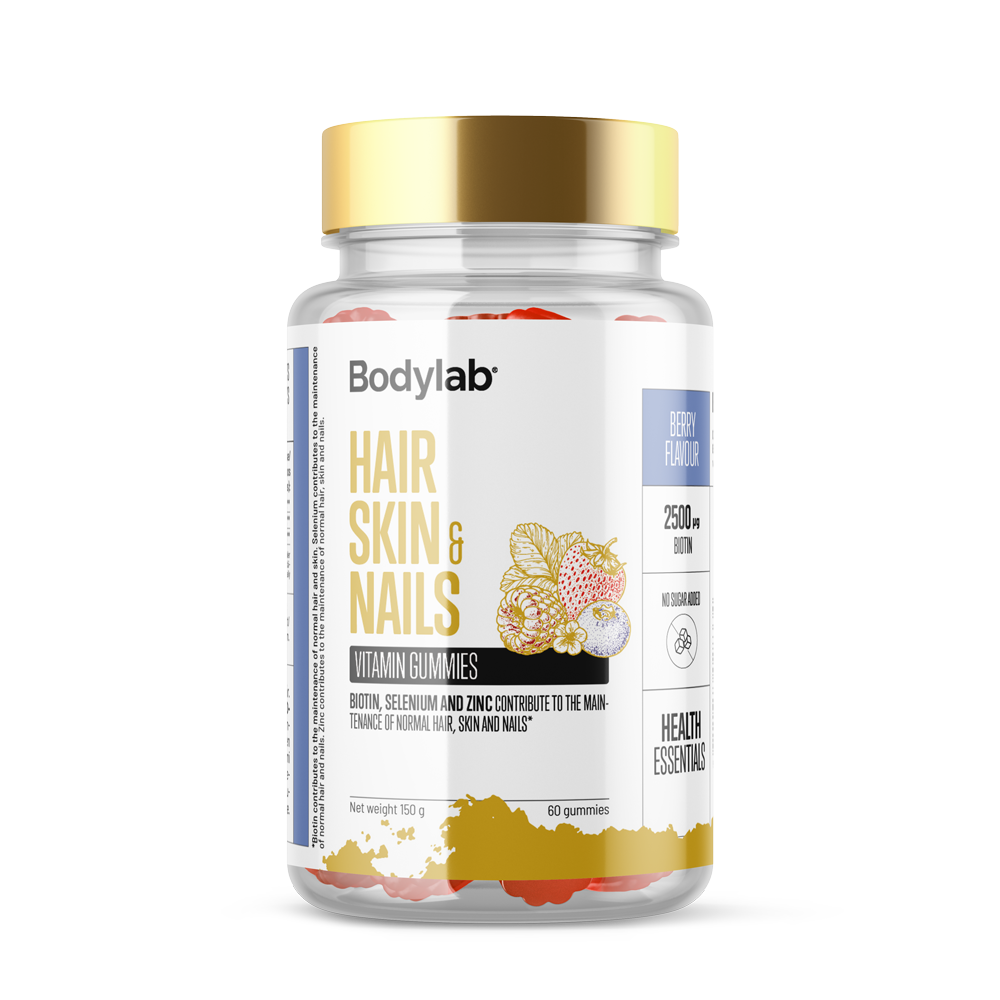 Hair Skin Nails Gummies 60 Stk Berry