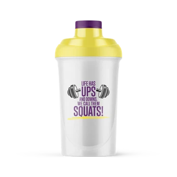 Shaker  600 Ml    Purple Yellow