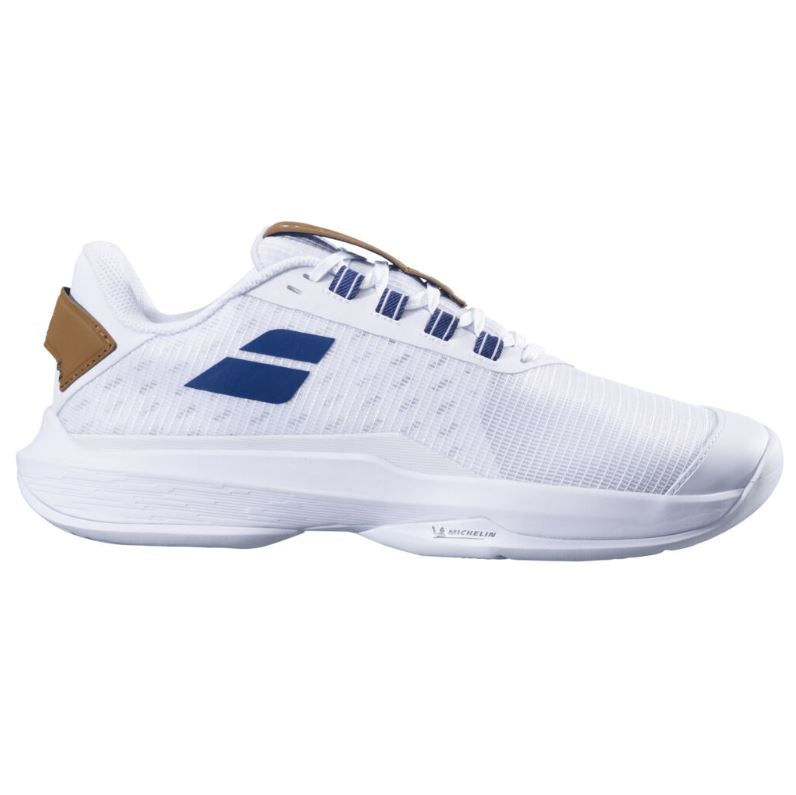 Babolat Jet Tere 2 All Court Wimbledon Men  White Blue Navy    41