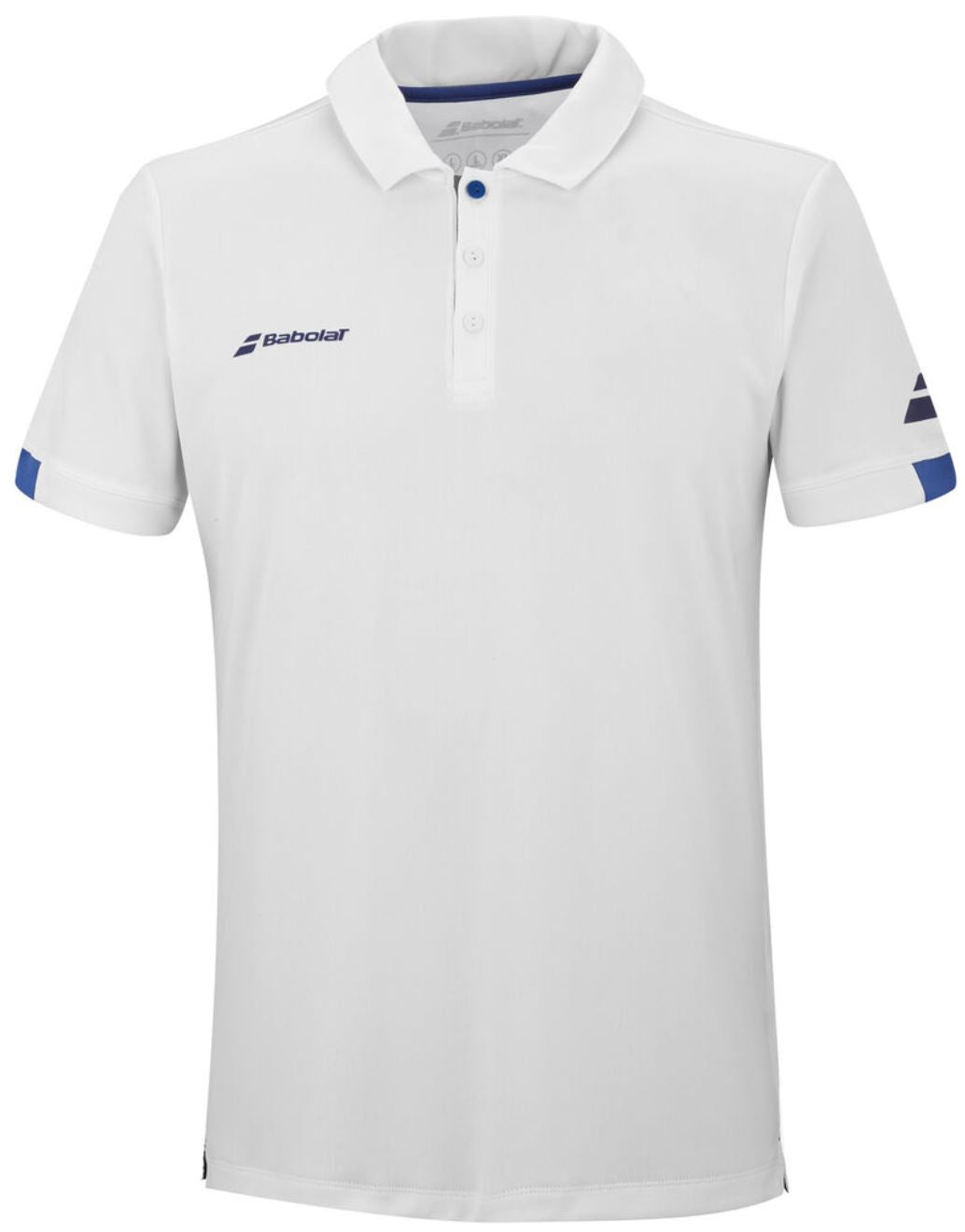 Babolat Play Polo  Herre  Hvid    S