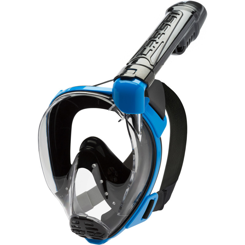 Cressi Baron Full Face Maske Sort   Blå