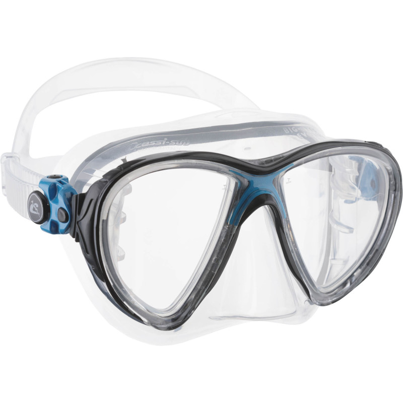 Cressi Big Eyes Evolution Maske Klar   Blå