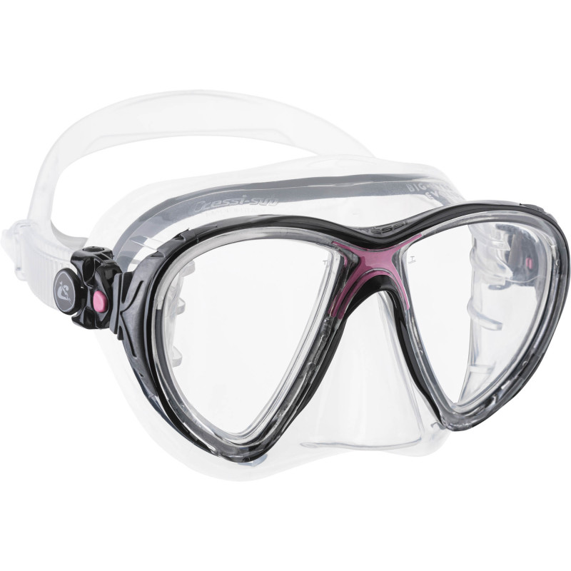 Cressi Big Eyes Evolution Maske Klar   Pink