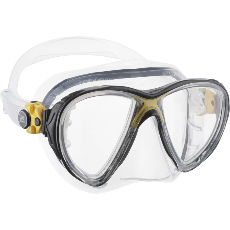 Cressi Big Eyes Evolution Maske Klar   Gul
