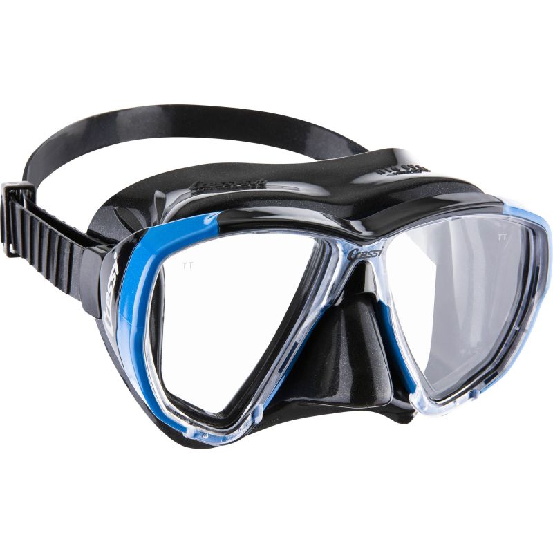 Cressi Big Eyes Maske Sort   Blå