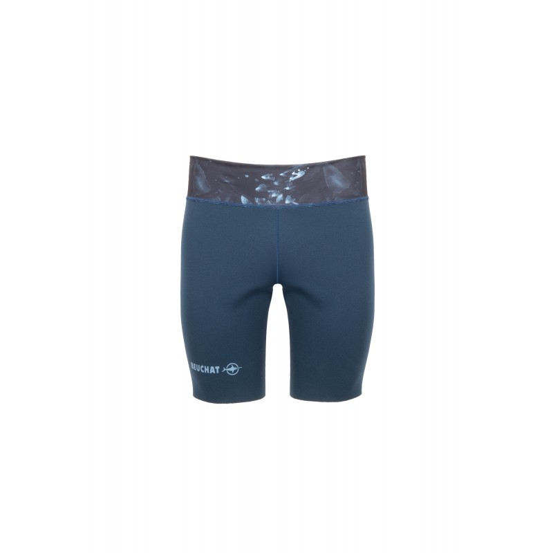Beuchat Boardshort Atoll Seaweed Dame 2 Mm Blå