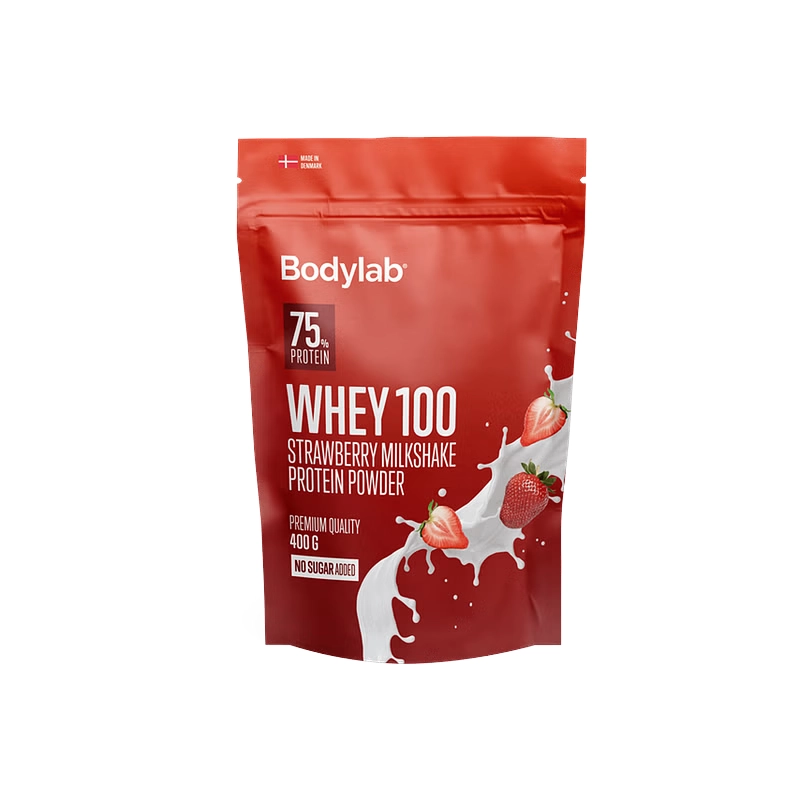 Bodylab    Whey 100 Protein     Milkshake   400 G   Strawberry