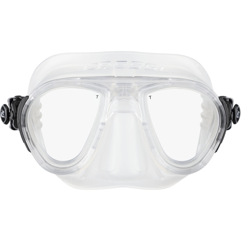 Cressi Calibro Maske Klar   Sort