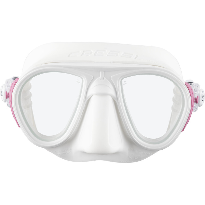 Cressi Calibro Maske Hvid   Pink