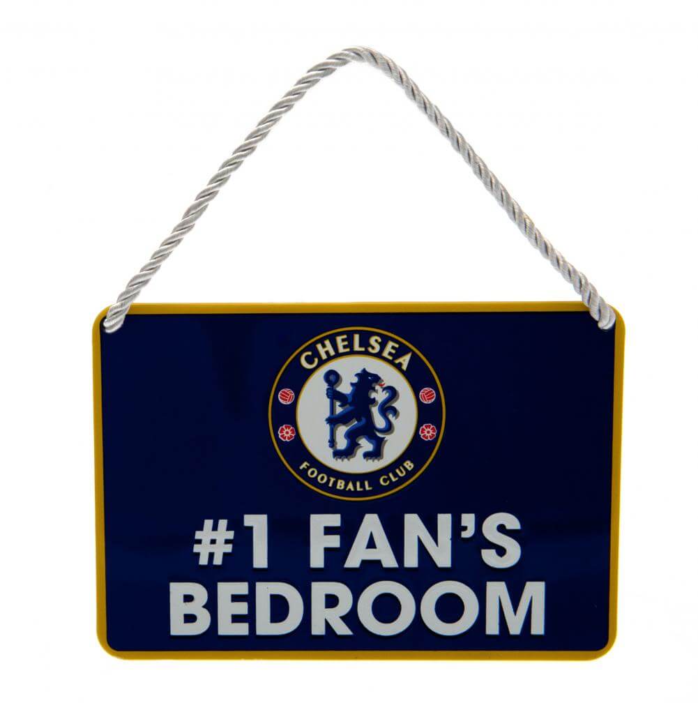 Chelsea Fc  1 Fan S Bedroom Skilt