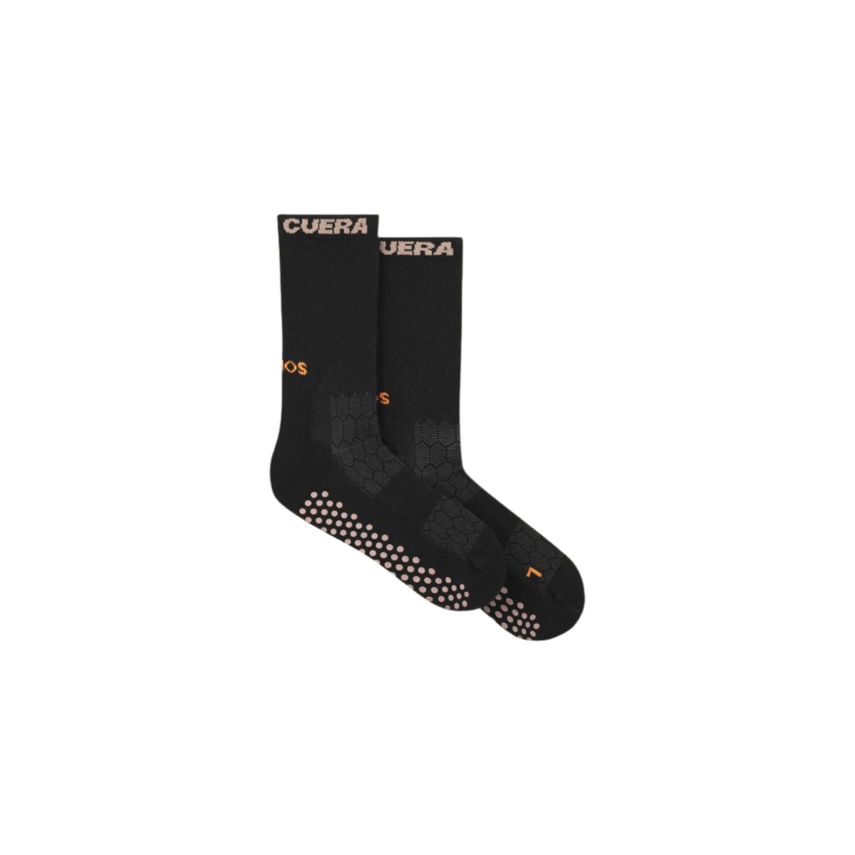 Cuera Oncourt Grip Socks  Black    36 38