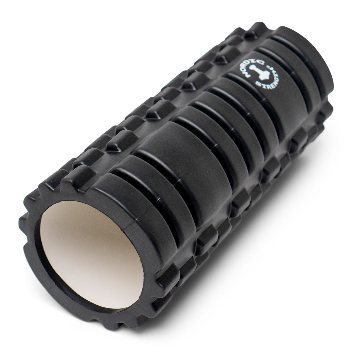 Lille Foam Roller   Sort Nordic Strength   33 Cm