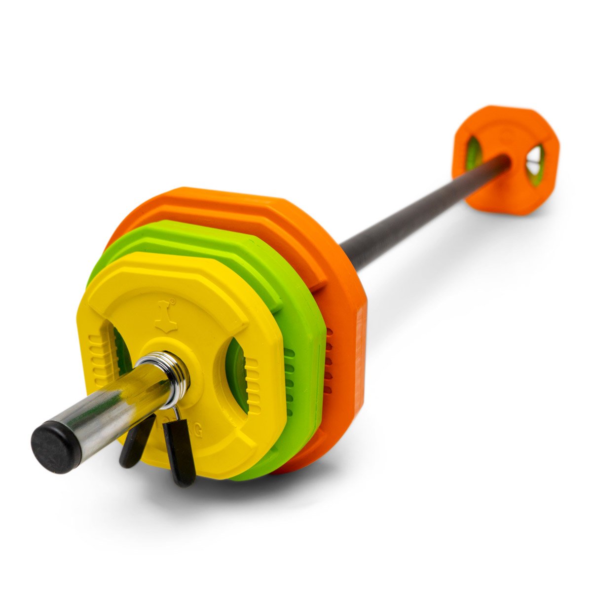 Aerobic Vægtstang Sæt 20 Kg  Farvet    Nordic Strength