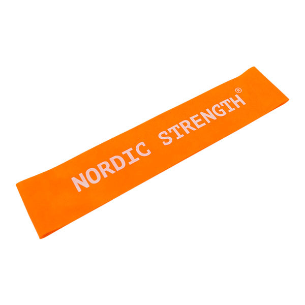 Træningselastik Fra Nordic Strength  Ekstra Let   Orange Styrke 1 Af 5