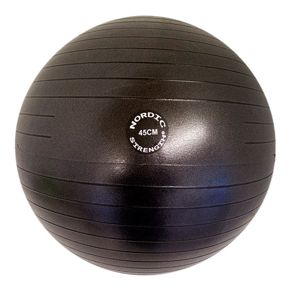 Træningsbold 45 Cm Nordic Strength Black Edition